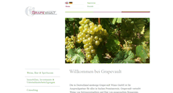 Desktop Screenshot of grapevault.com